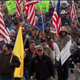 On Jan. 2, 2016, several hundred residents in Burns, Ore., gathered to protest the incarceration of two ranchers. Later that evening, some protesters took over a federal wildlife refuge.
CBS News Screenshot